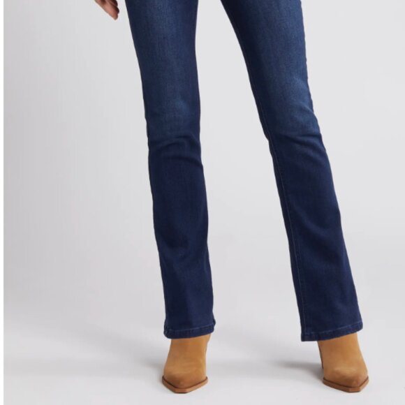 Wit & Wisdom, Ab'Solution High Waist Itty Bitty Bootcut Jeans, Size 4, NWT - Picture 2 of 7